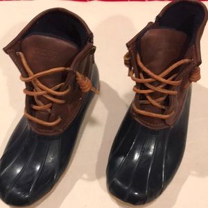 Girls Sperry Duck Boots Waterproof